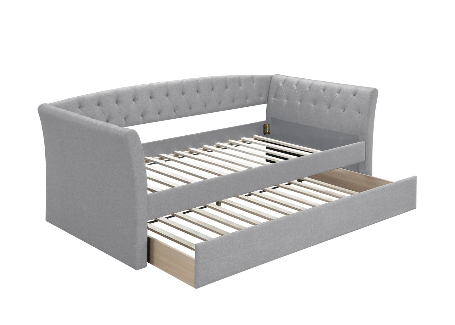grey trundle day bed
