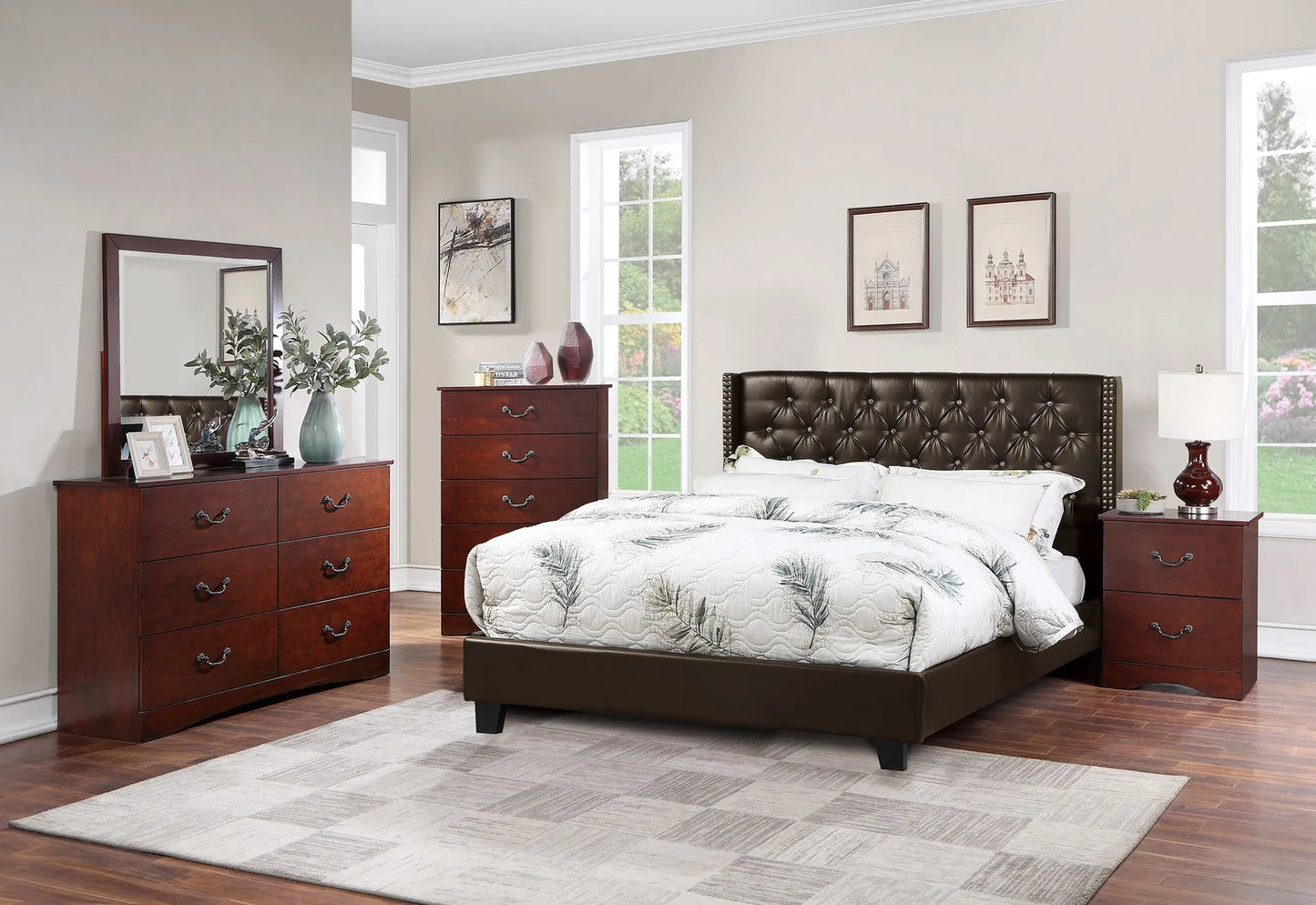 Espresso bedroom set