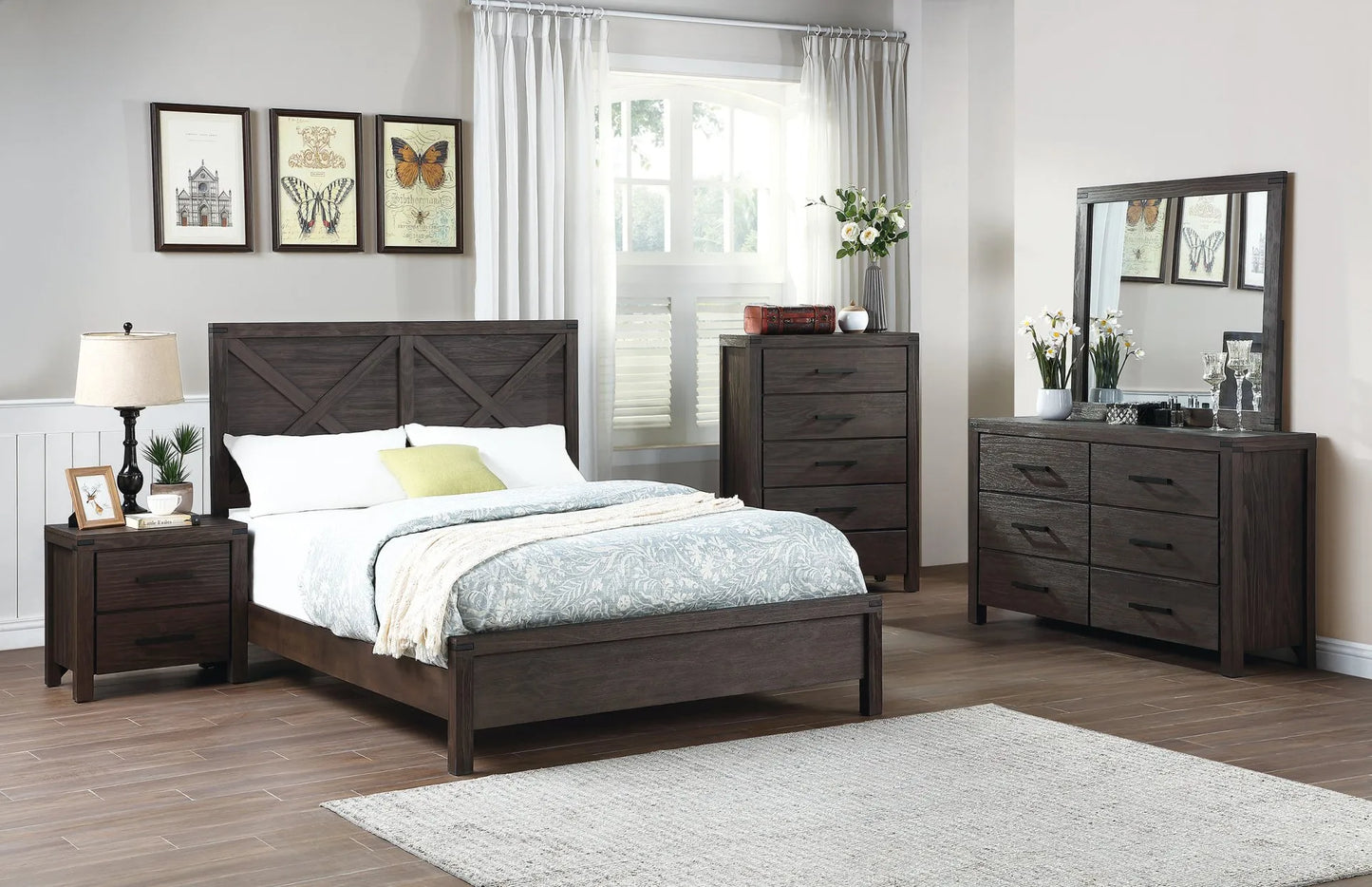 brown bedroom set