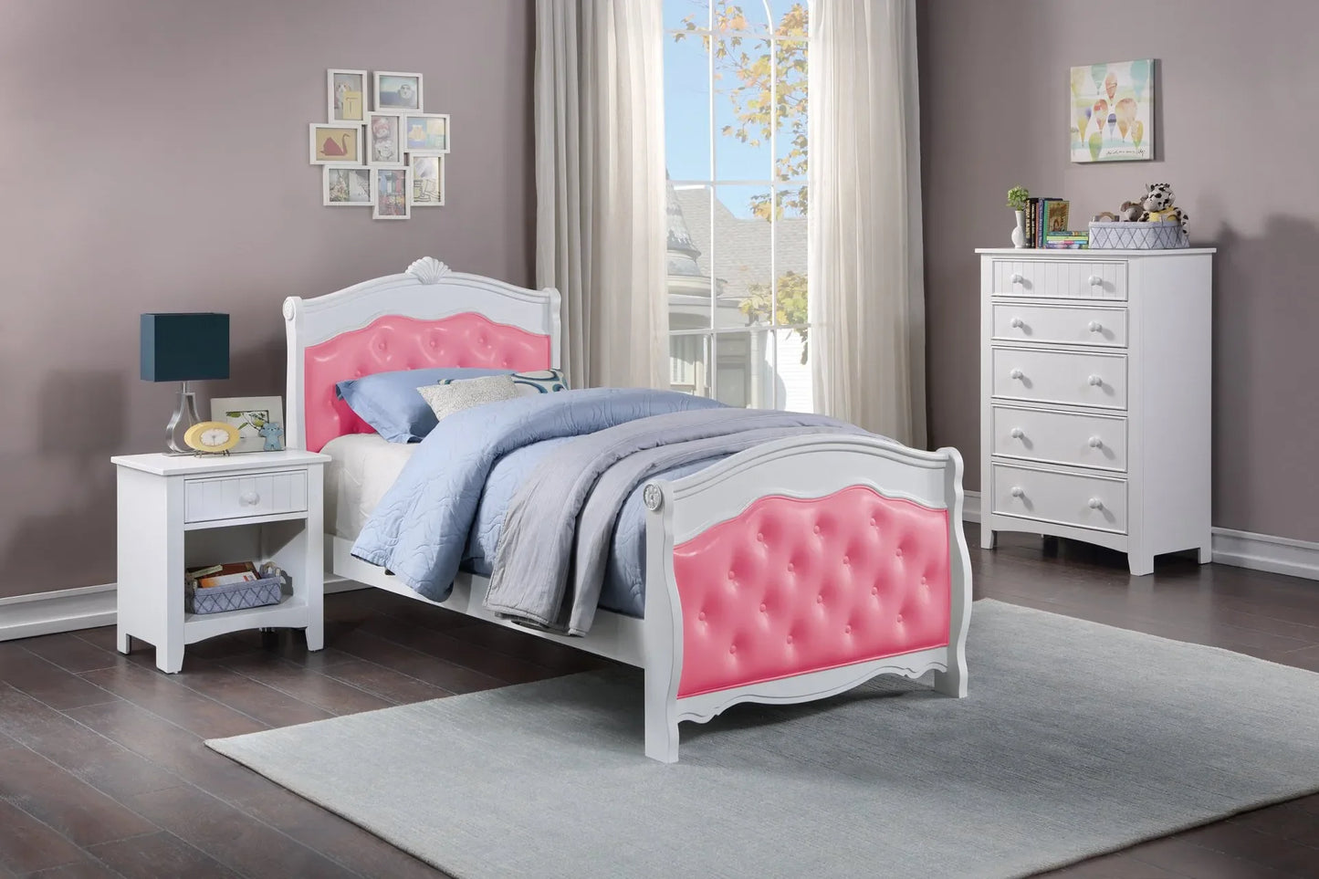 pink bedroom set
