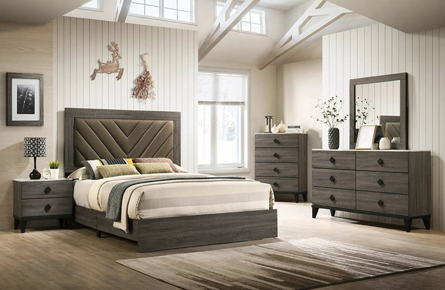 brown bedroom set