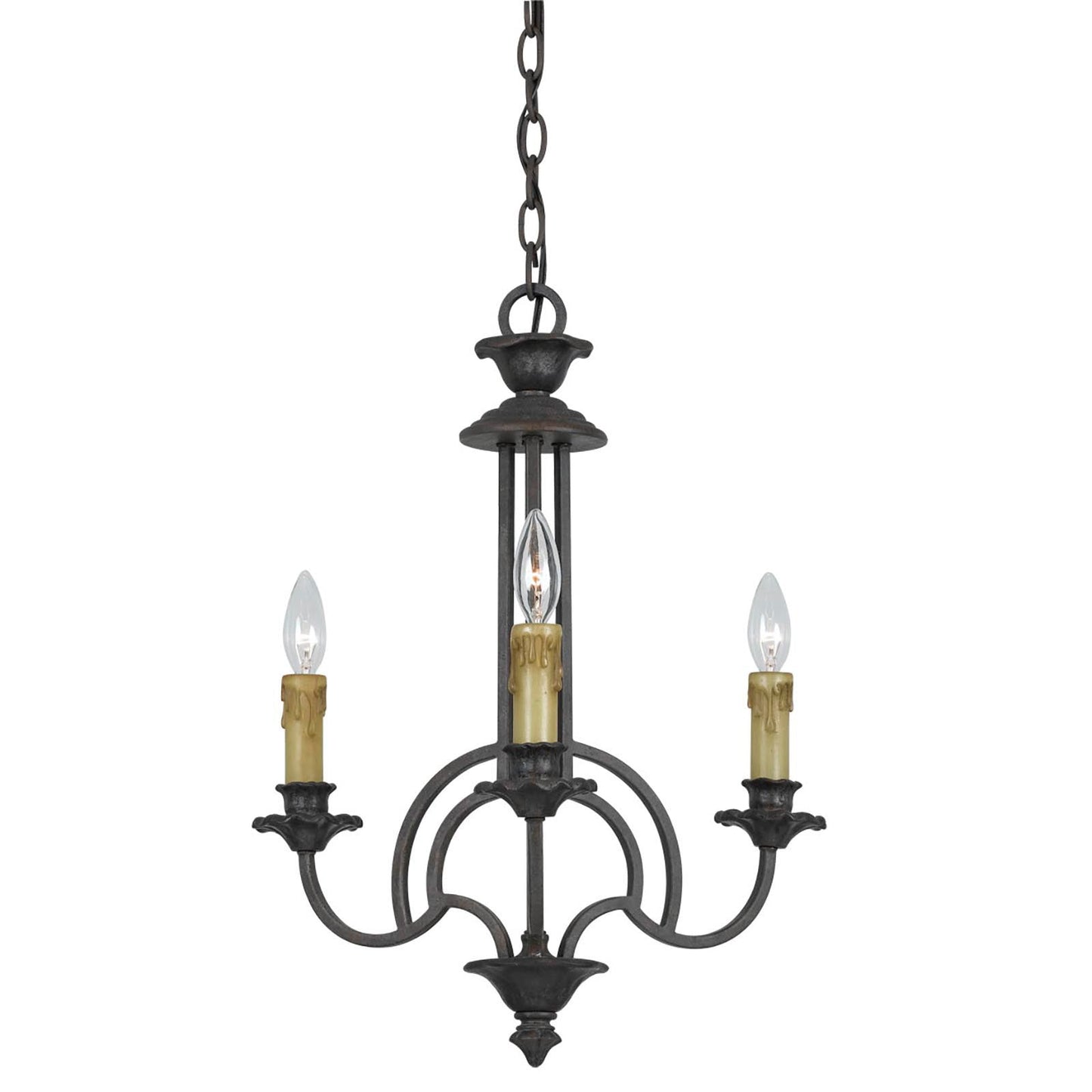 iron chandeliers