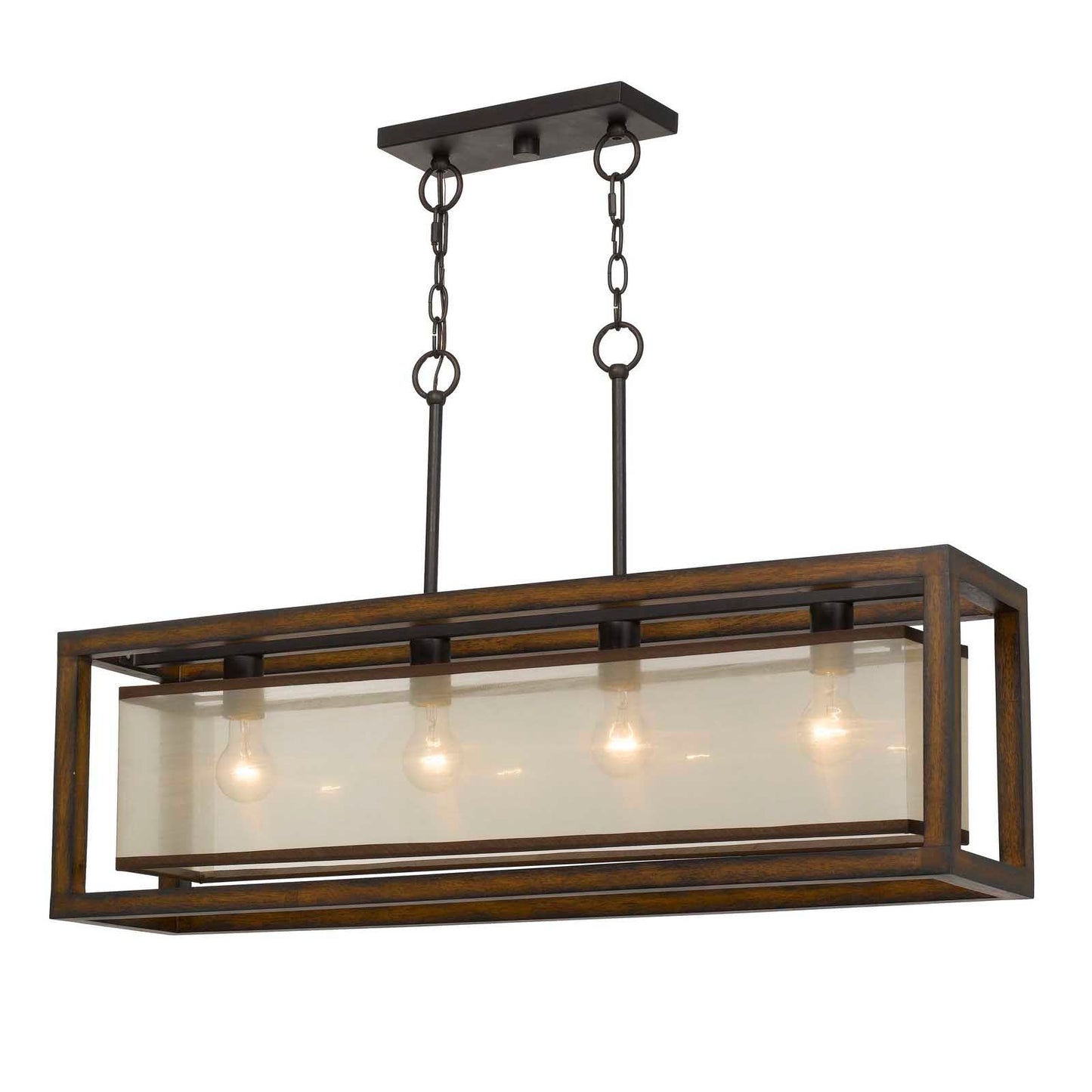wood chandeliers