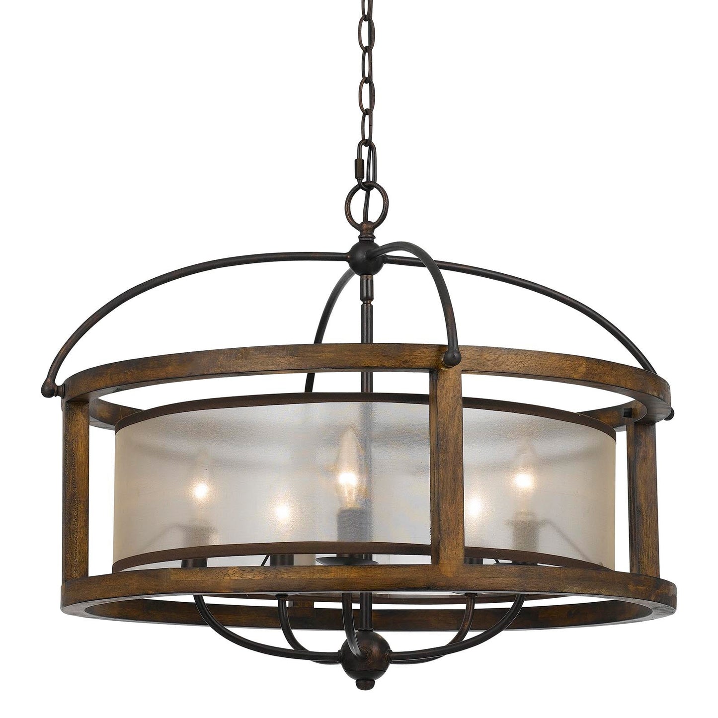 wood chandeliers