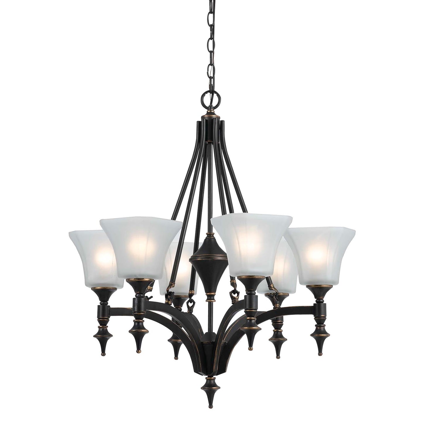 dark bronze chandeliers