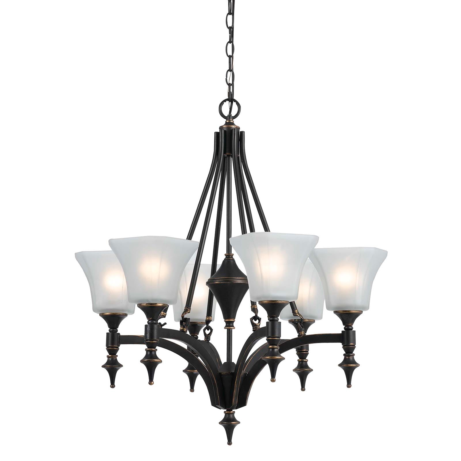 dark bronze chandeliers
