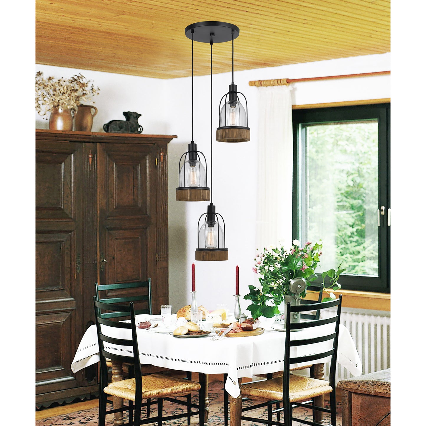 dark bronze pendant|