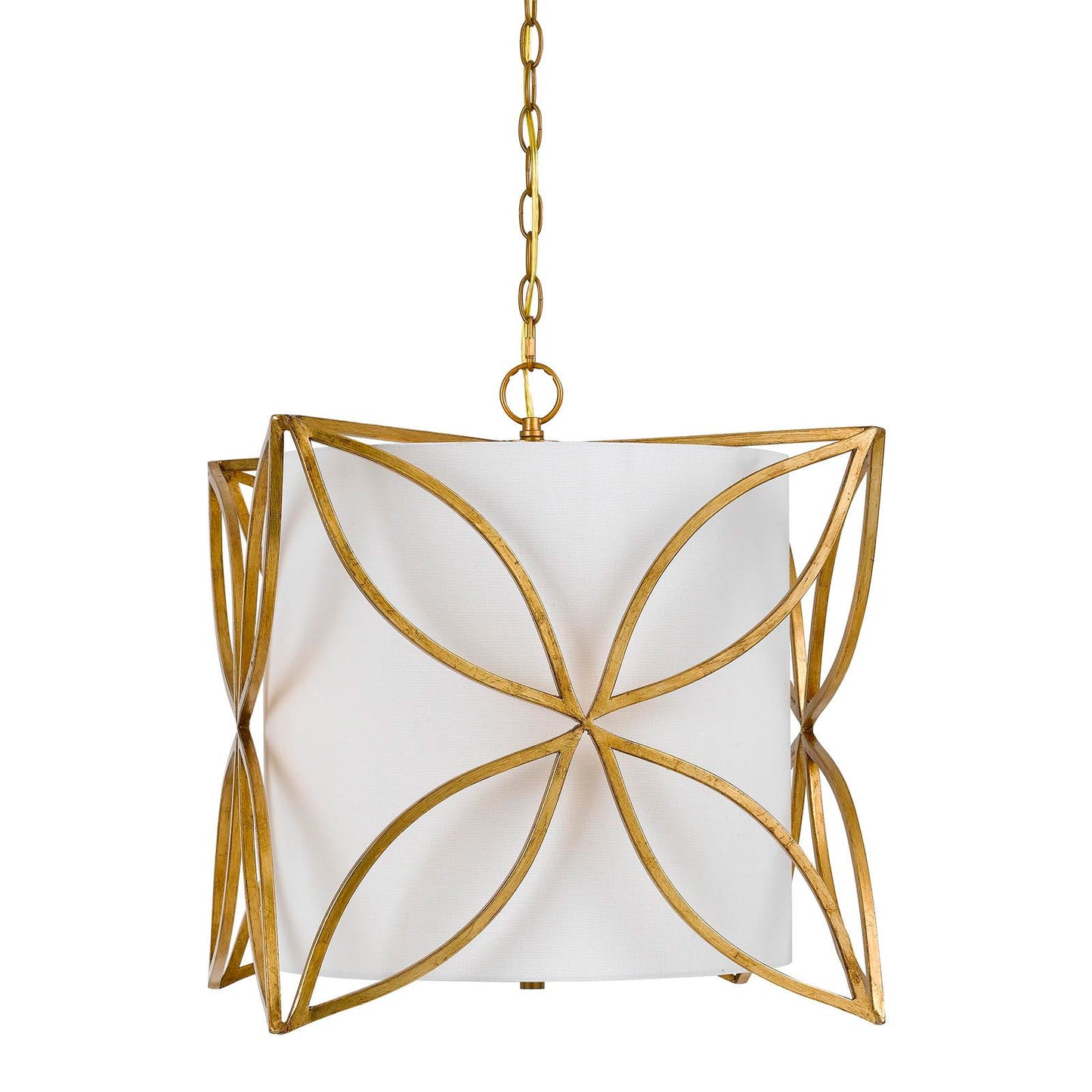 gold chandeliers