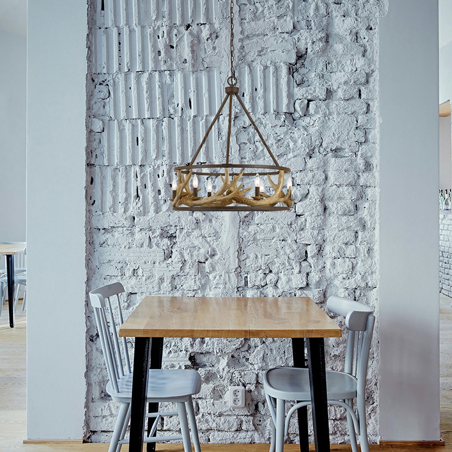 rust chandeliers