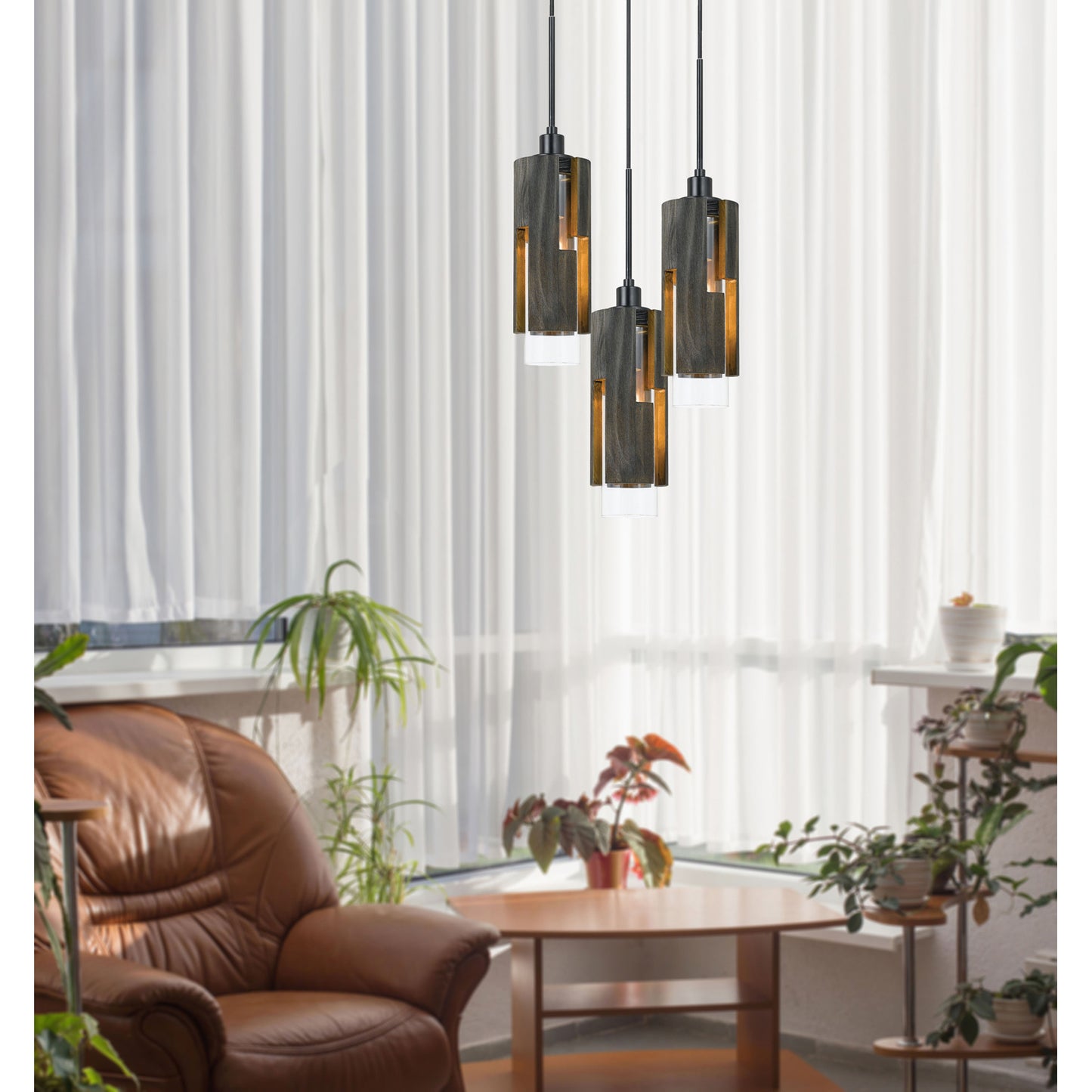 wood pendant
