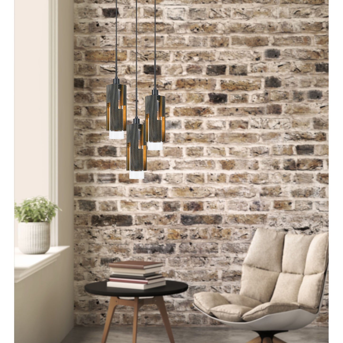 wood pendant