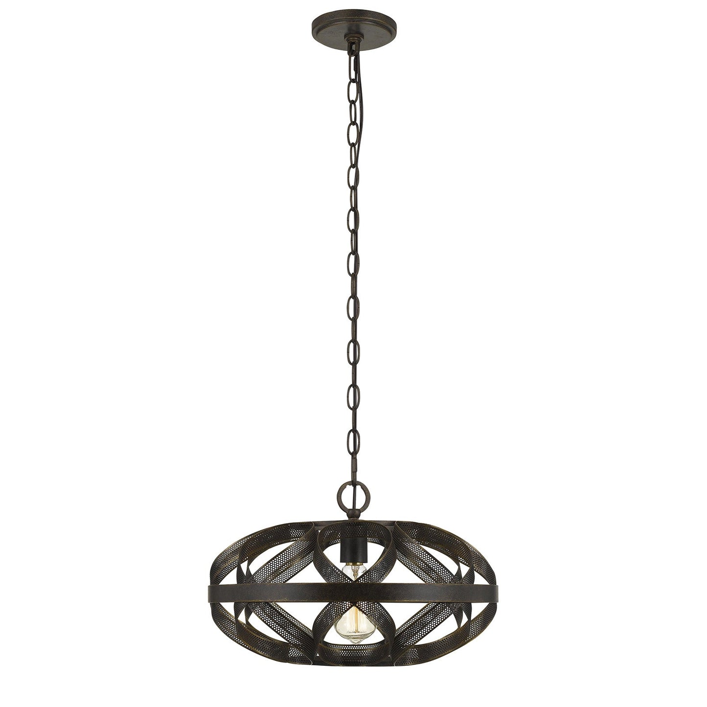 dark bronze pendant|
