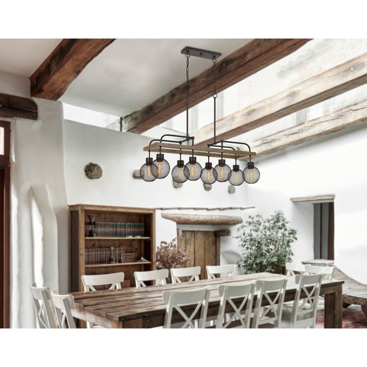 iron chandeliers