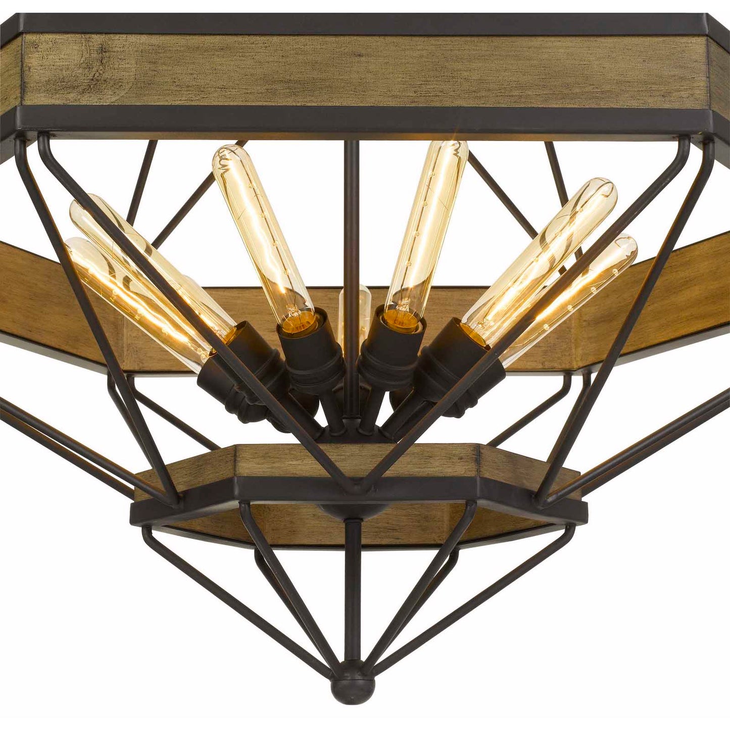 black chandeliers