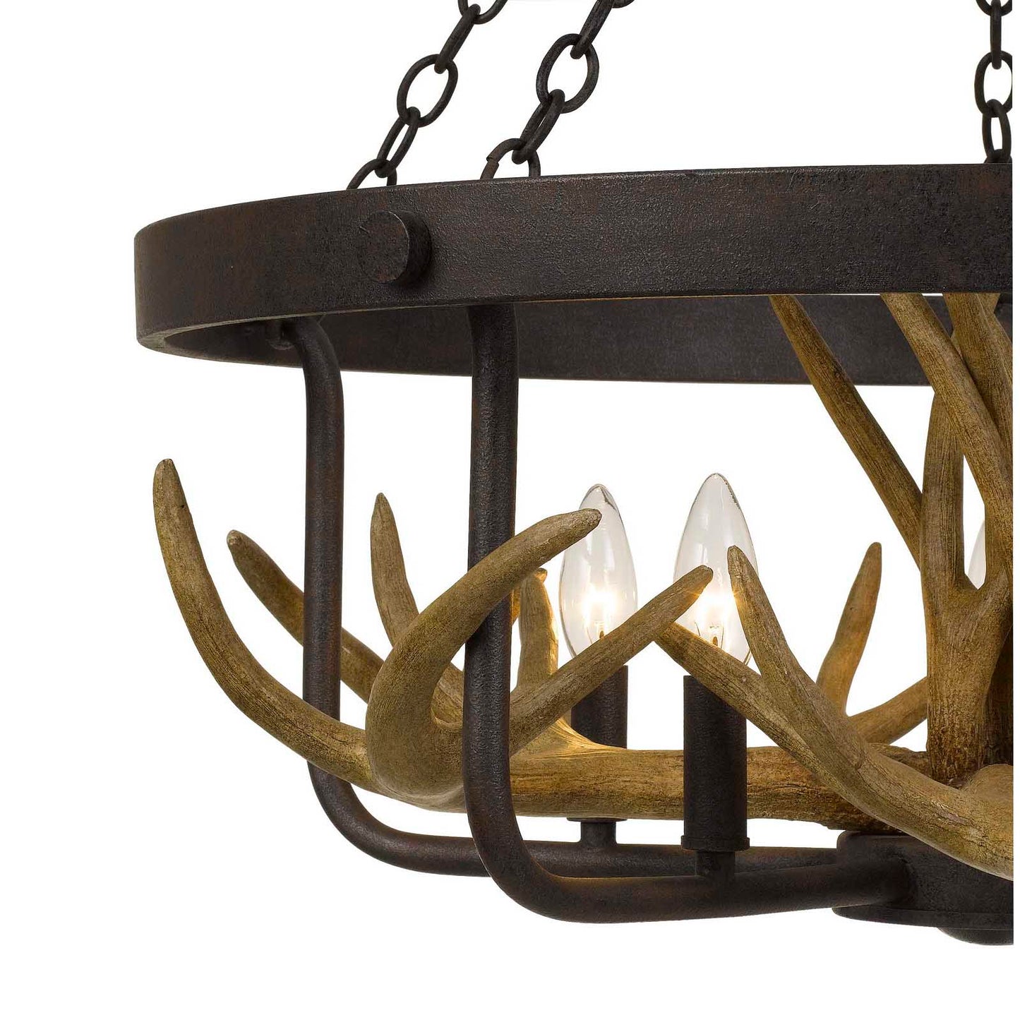 iron chandeliers