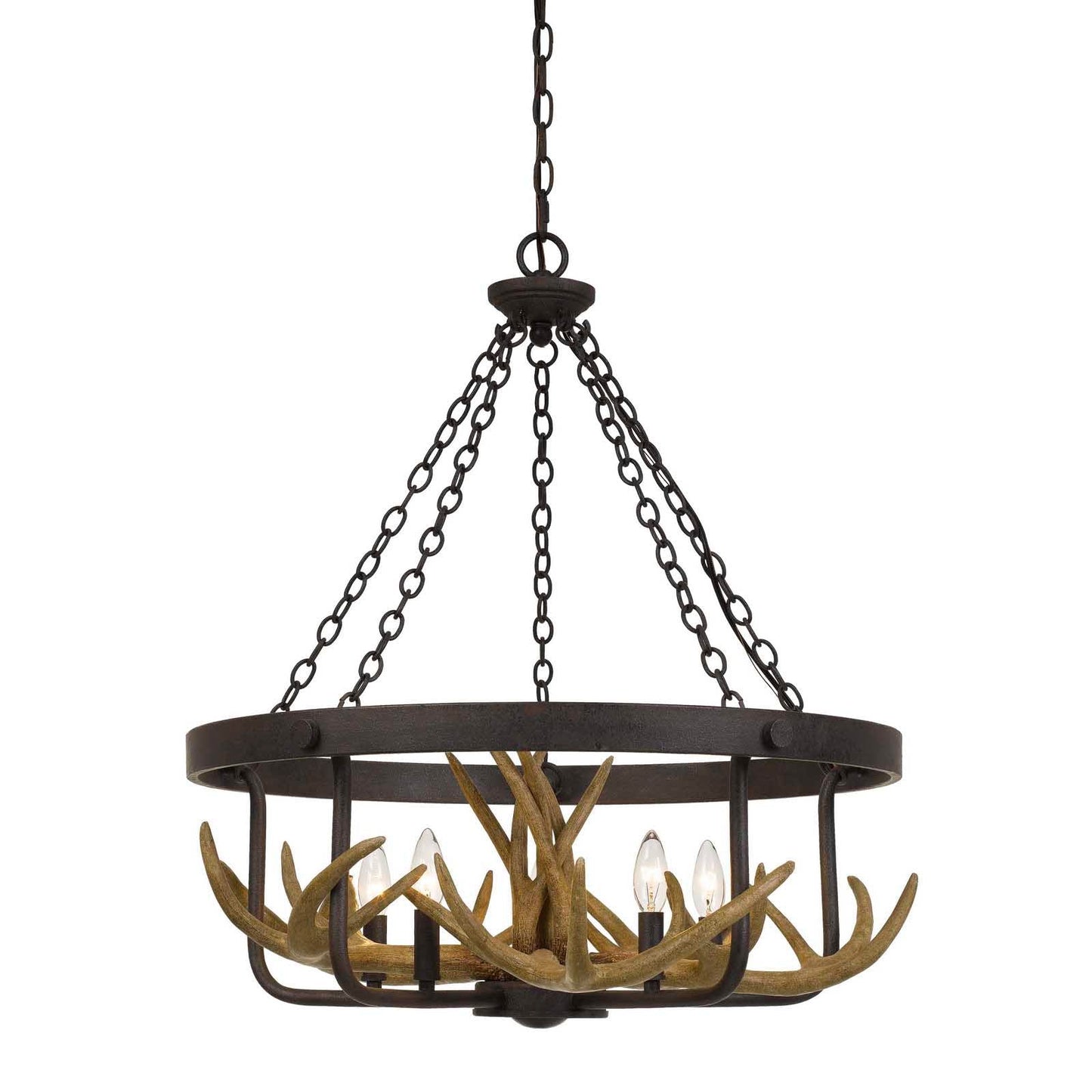 iron chandeliers