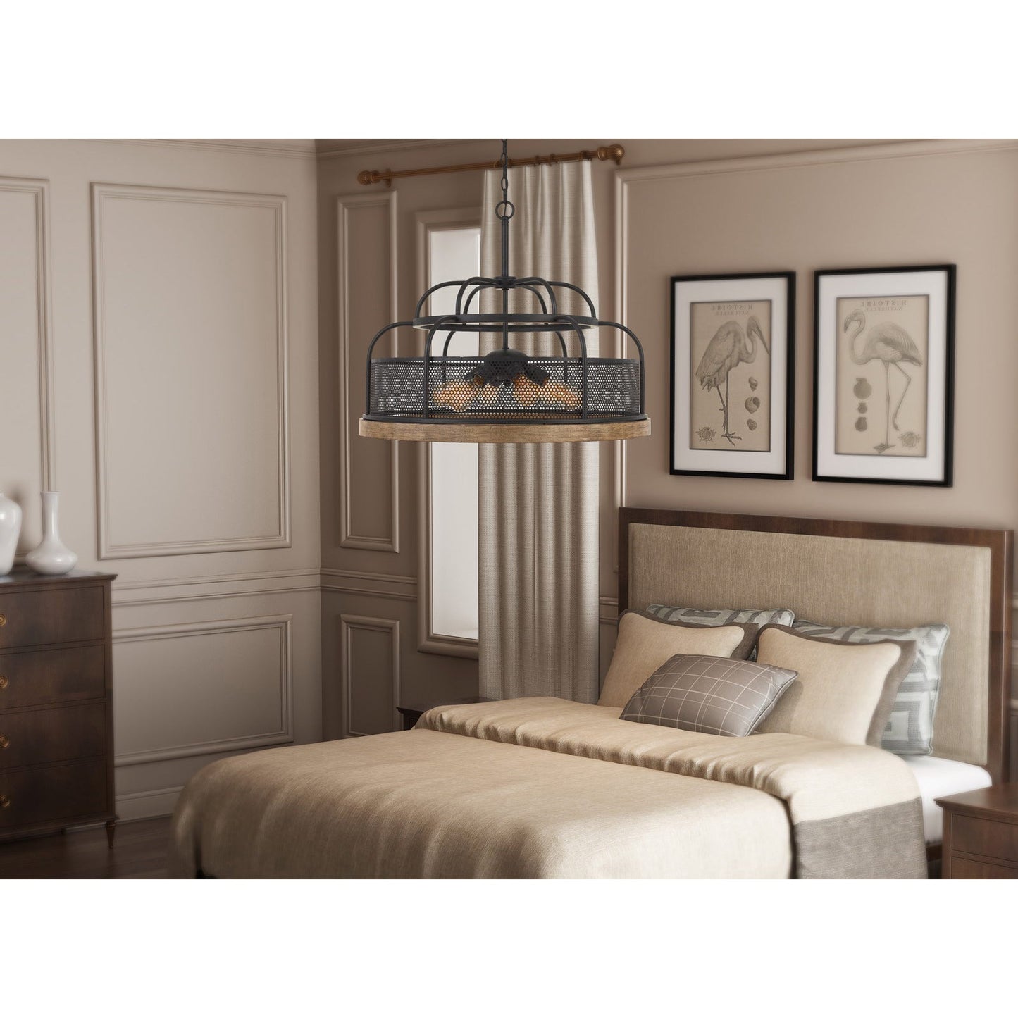 iron chandeliers