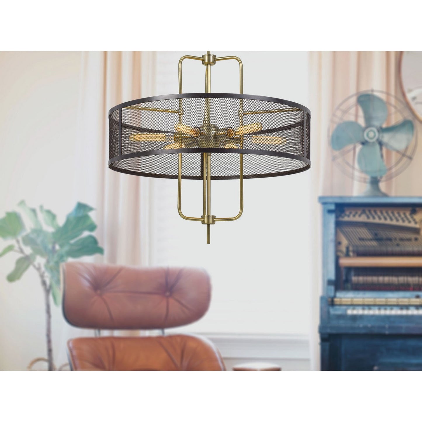 brass chandeliers