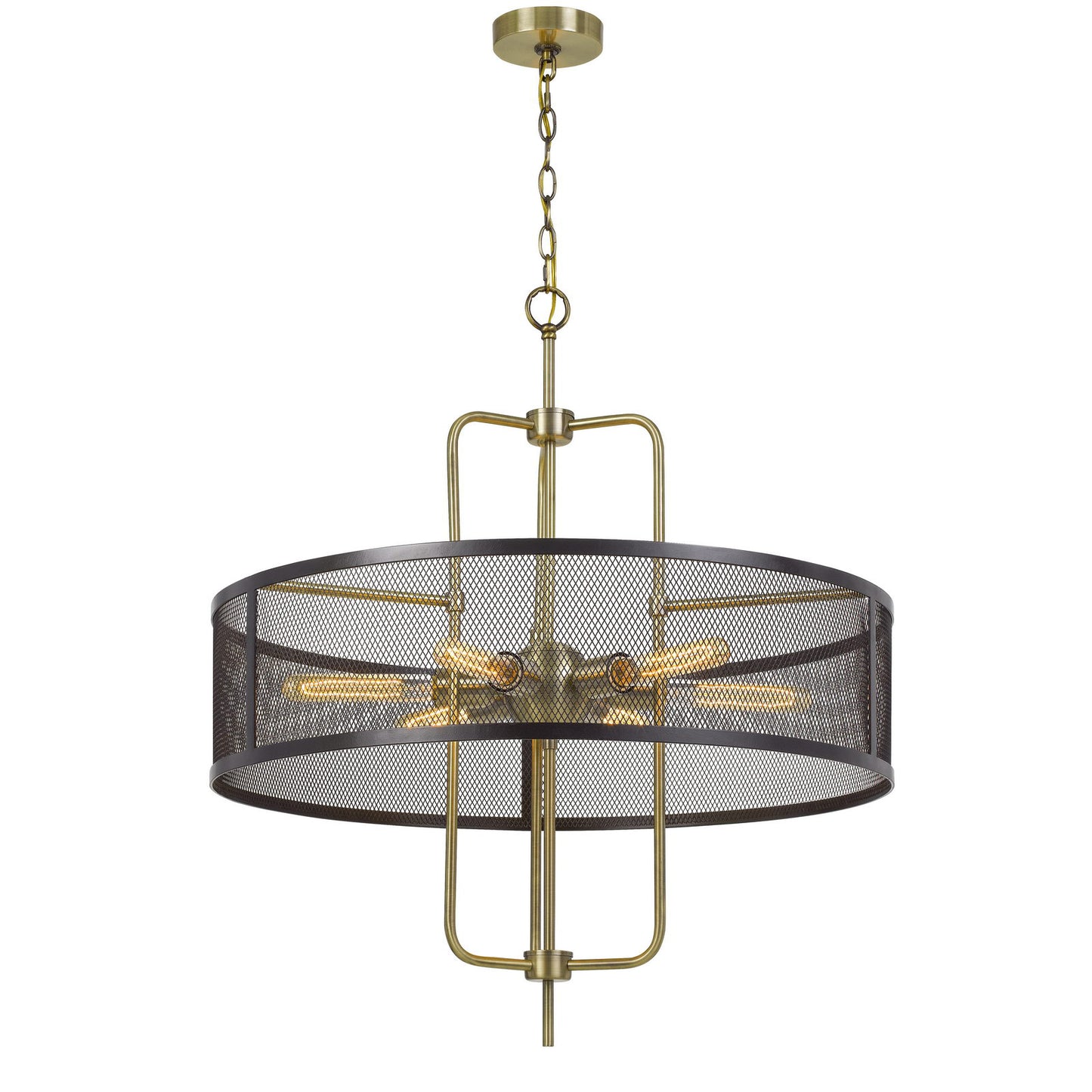 brass chandeliers
