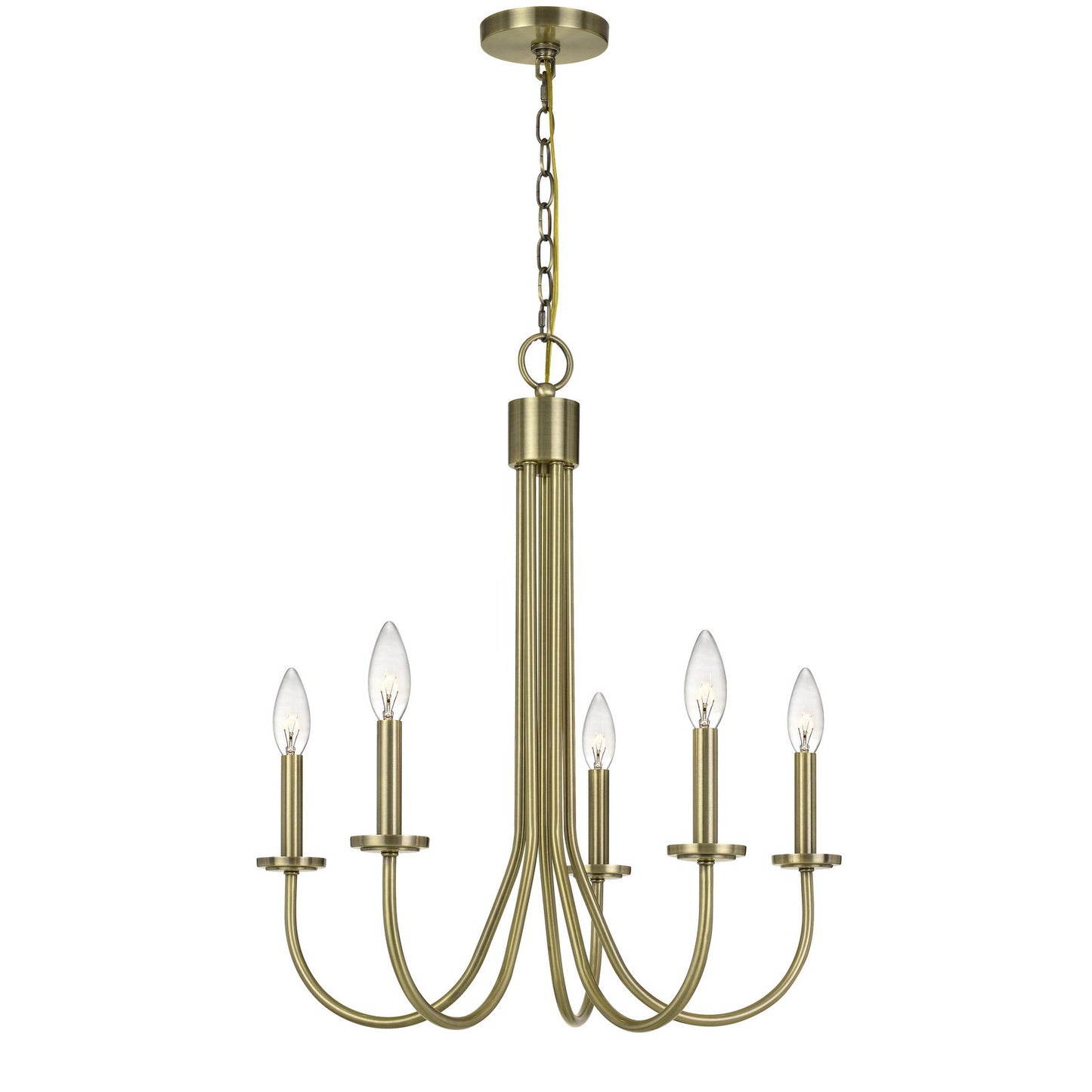 brass chandeliers