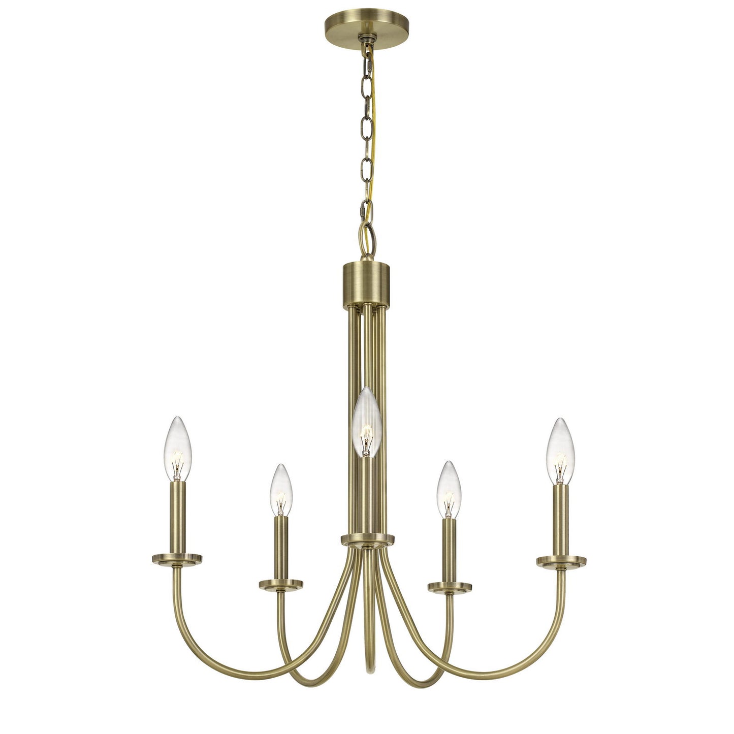 brass chandeliers
