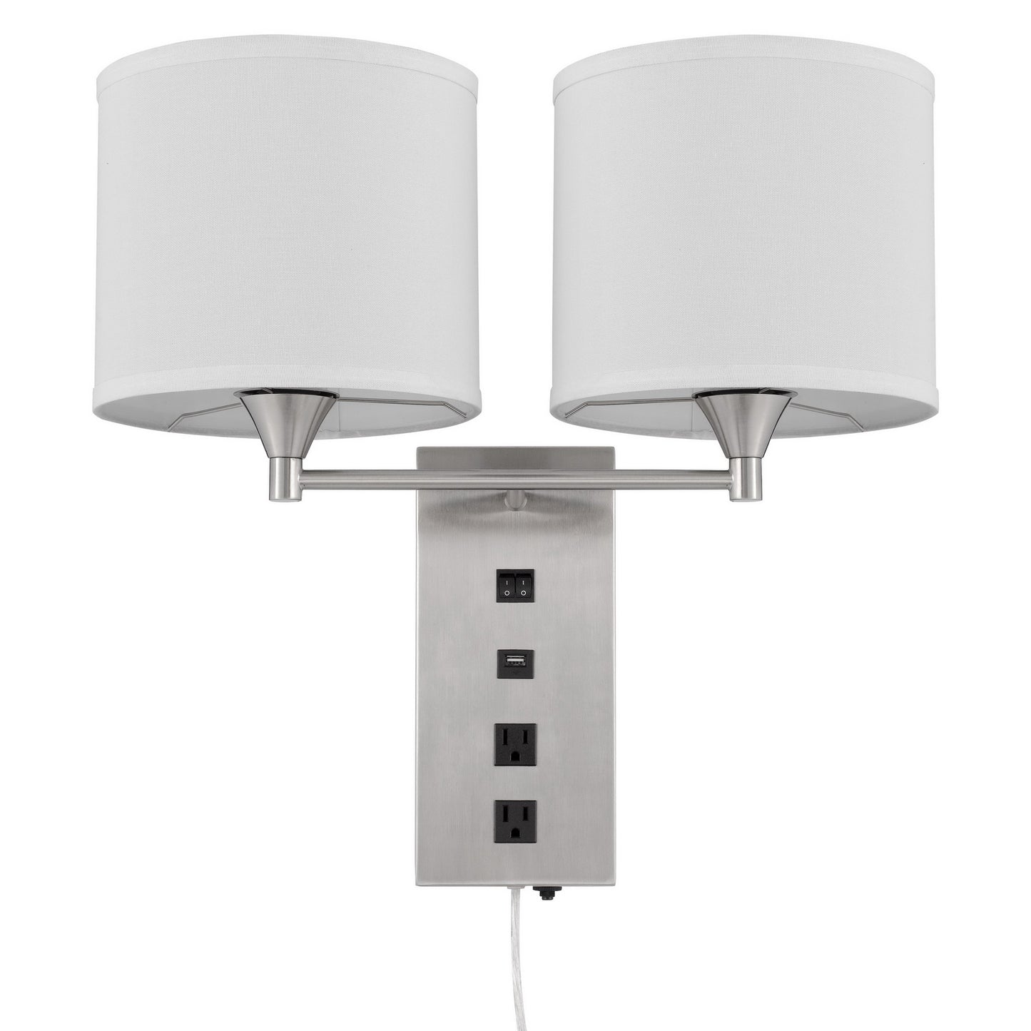 silver sconces