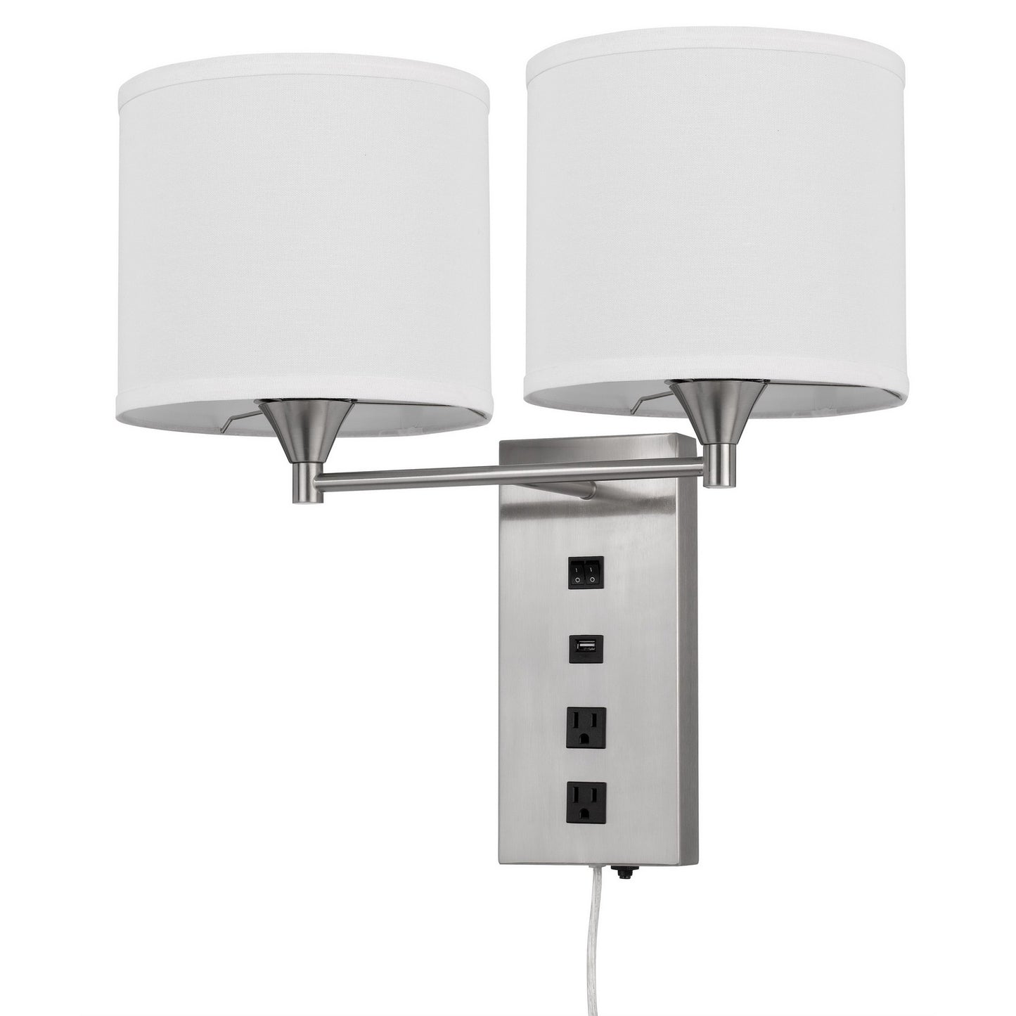 silver sconces