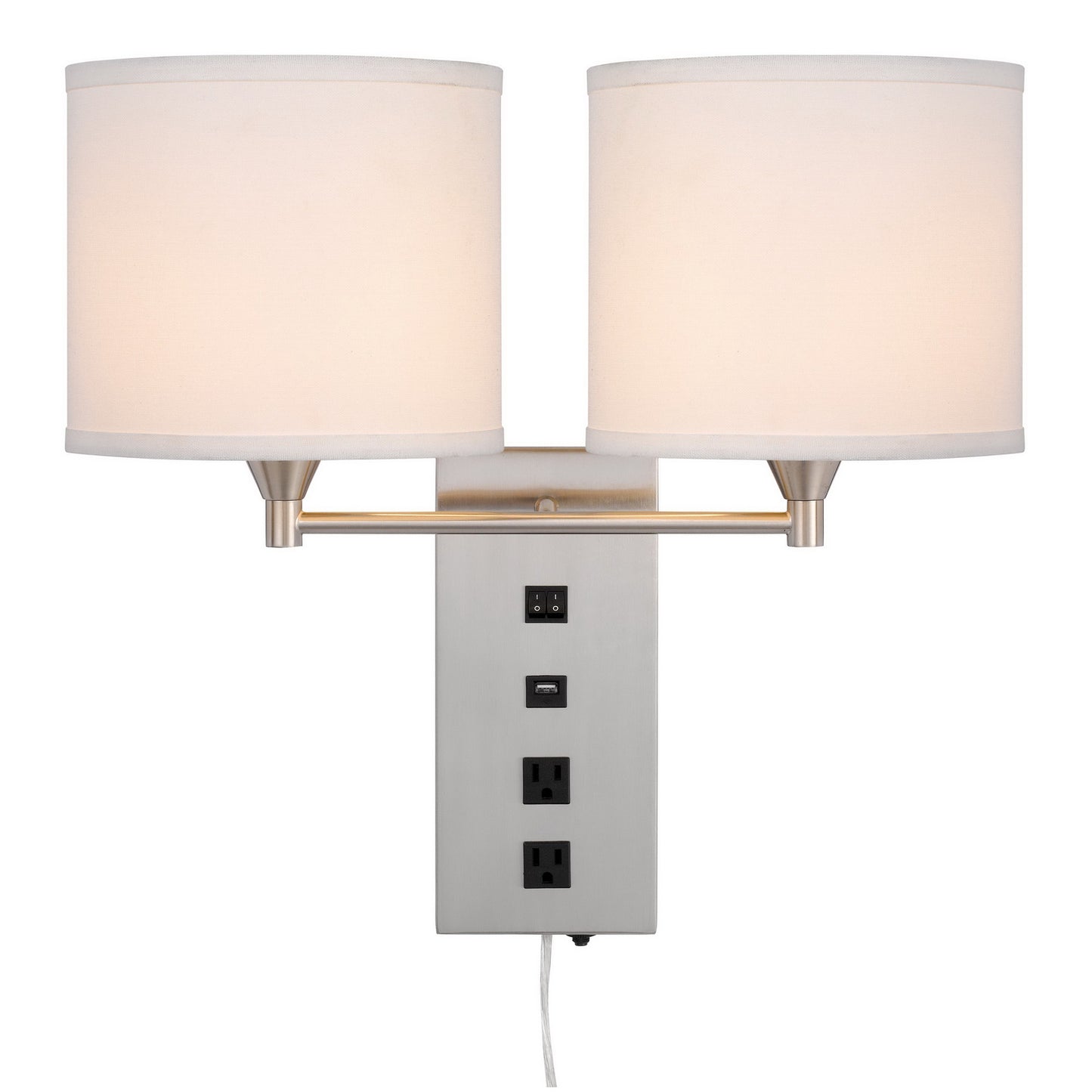 silver sconces