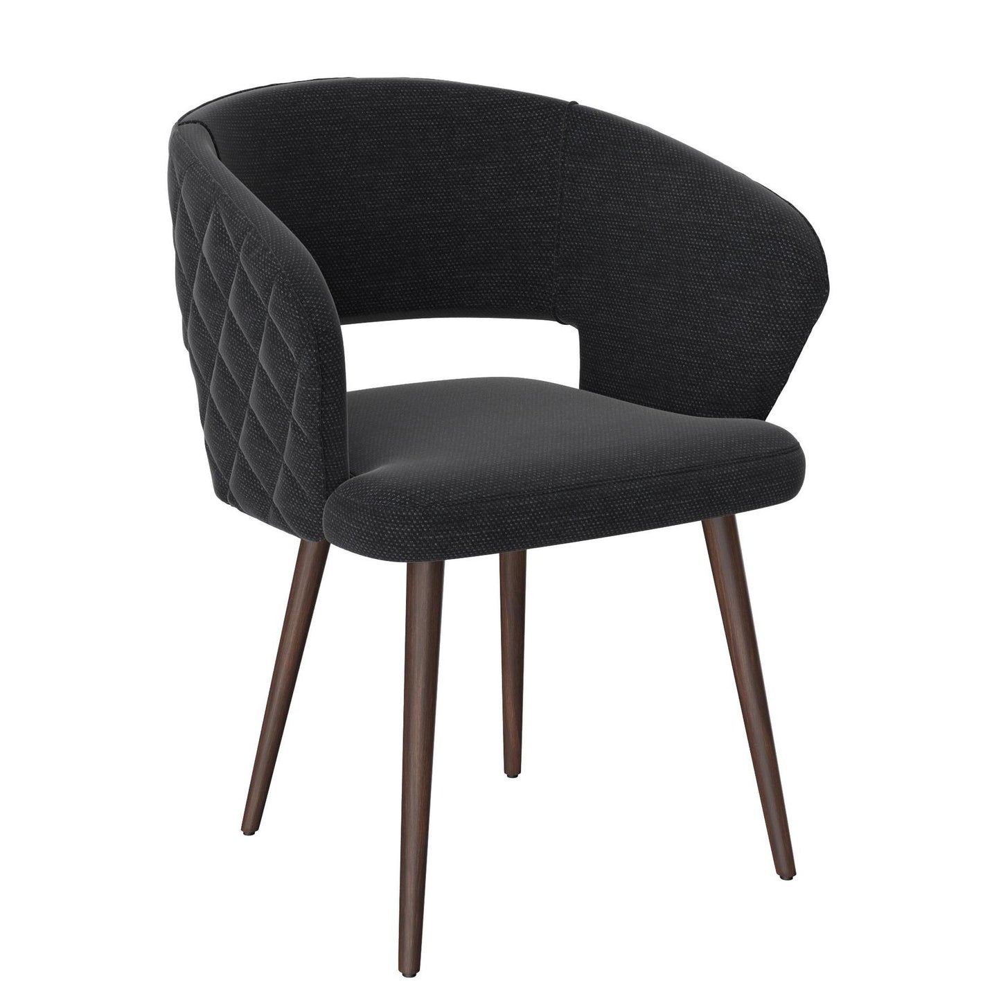 black dining chair