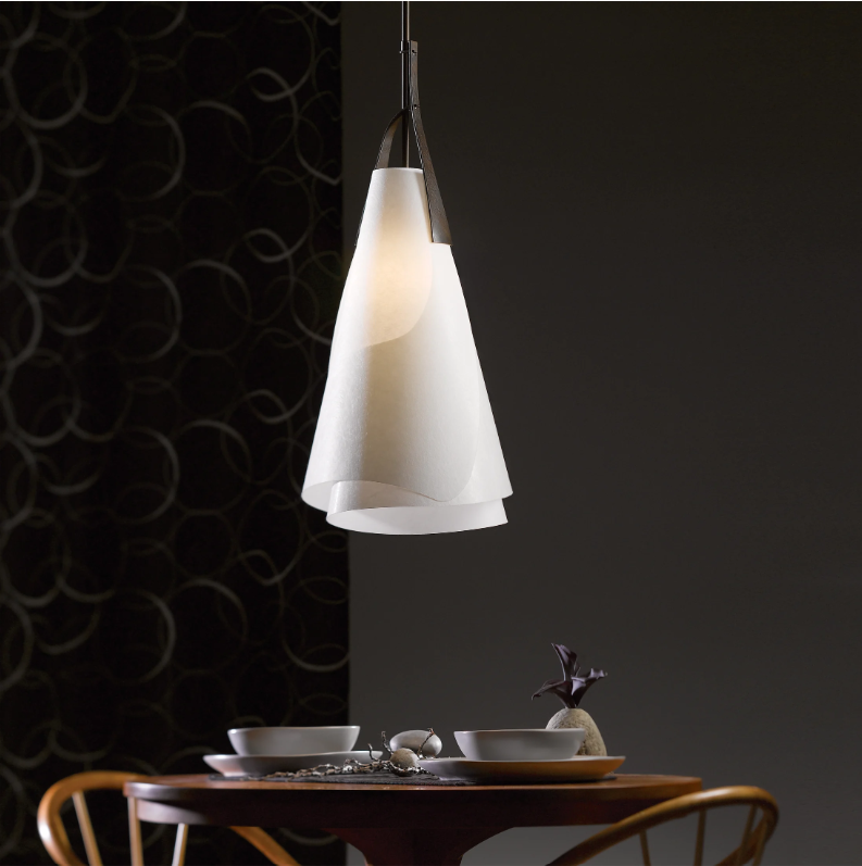 white pendant