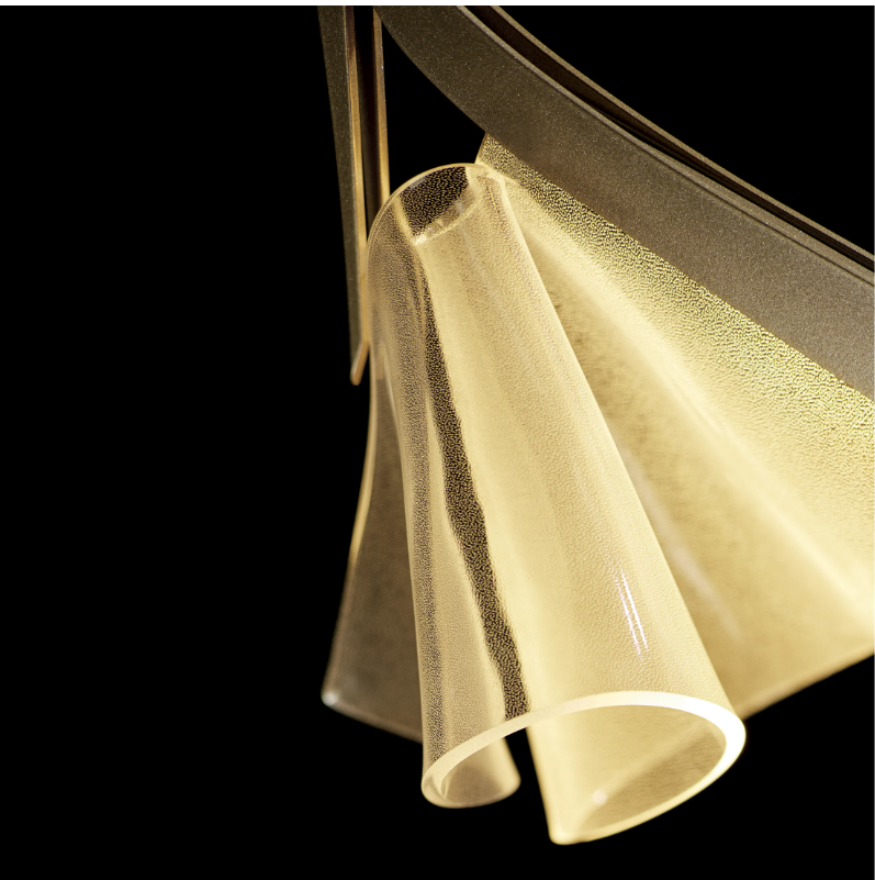 curved pendant