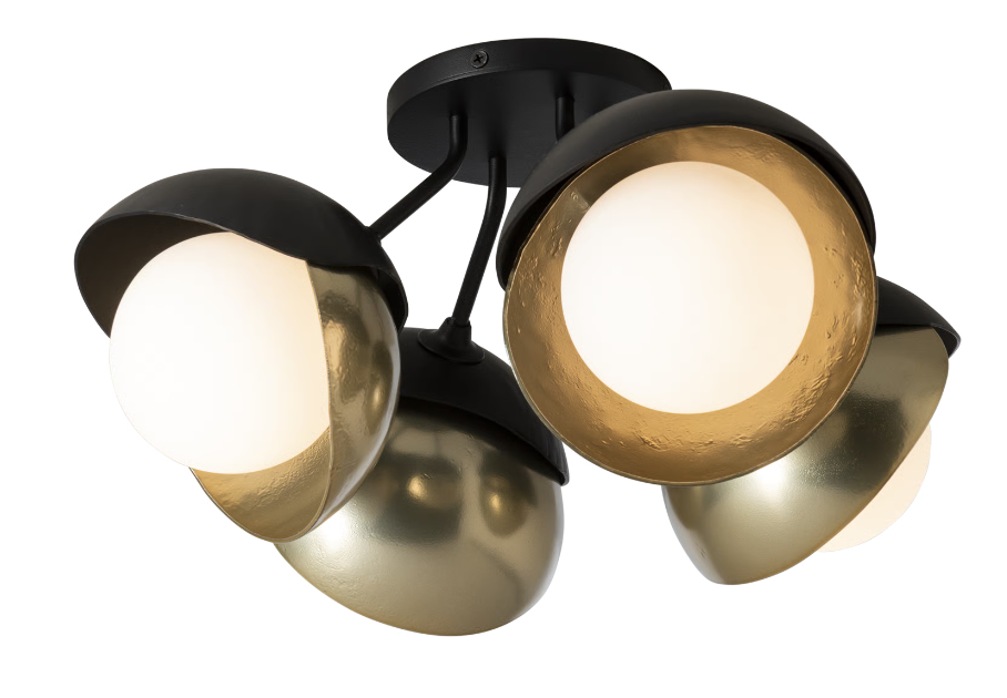 4 light semi flush ceiling light