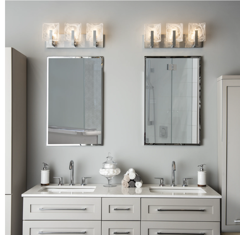 White sconce