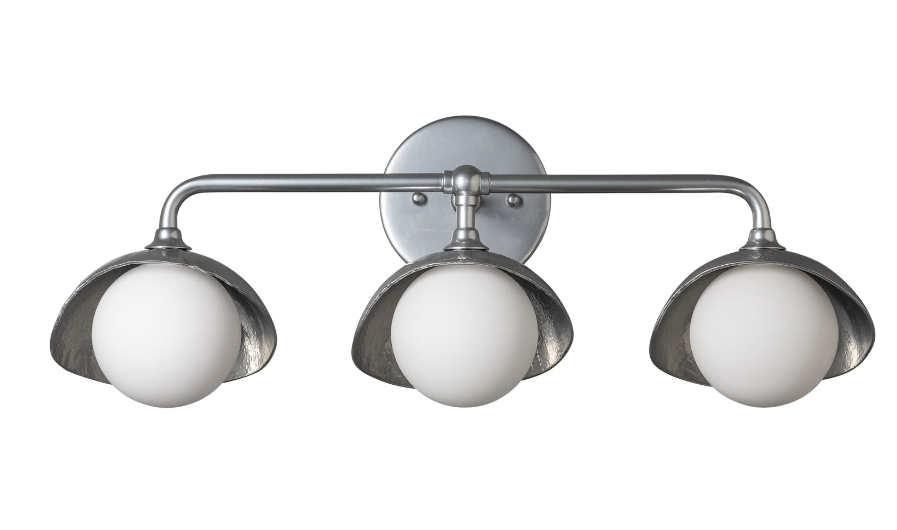Silver wall sconces