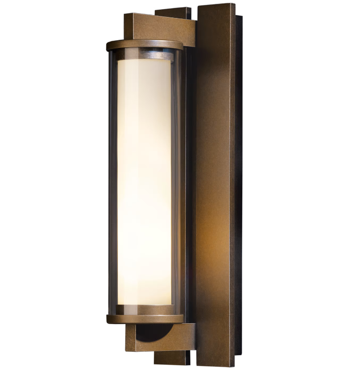 Bronze wall sconces