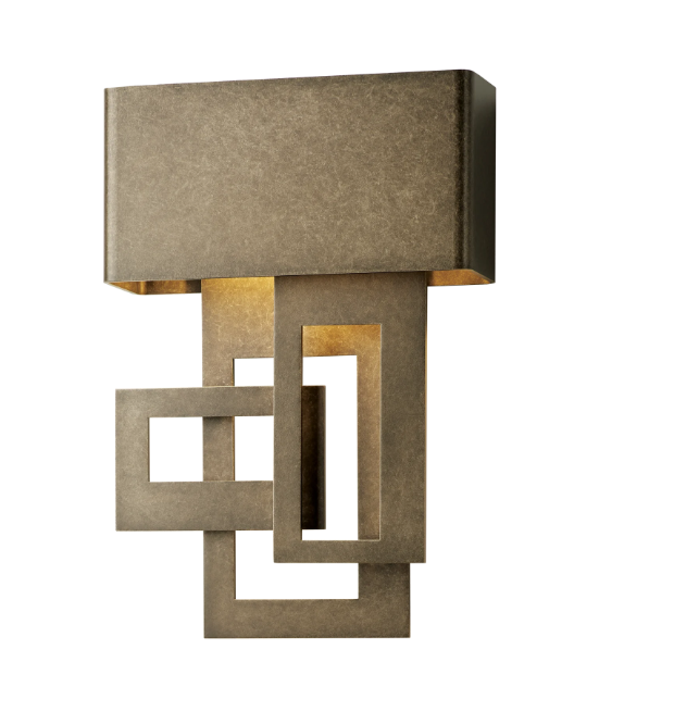 Bronze wall sconces