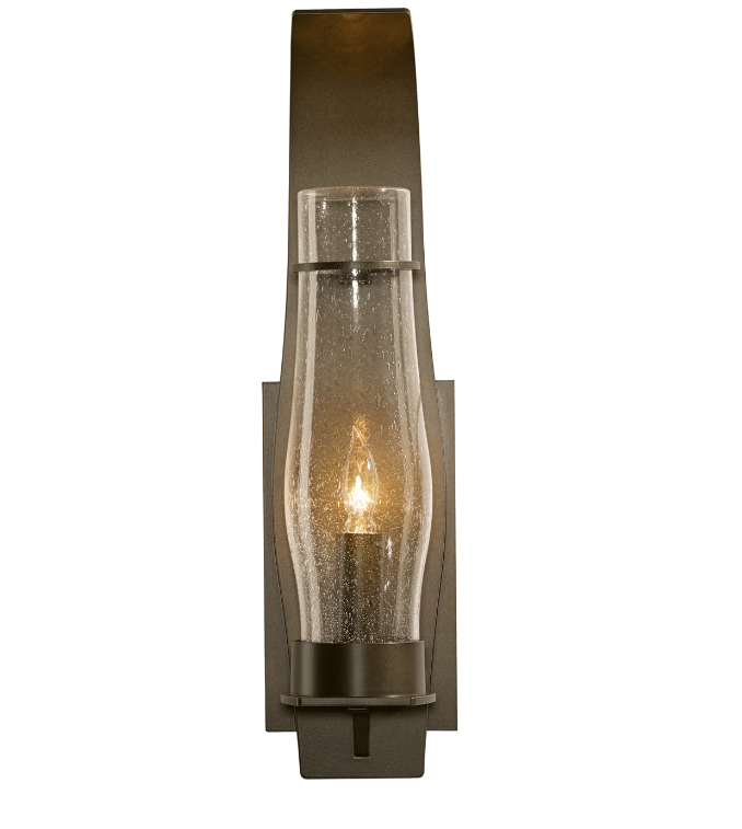 Bronze wall sconces