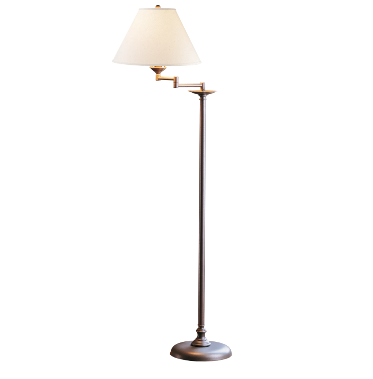 White floor lamp