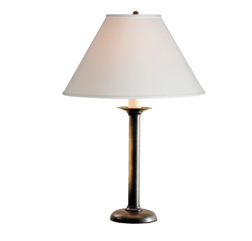 White table lamp
