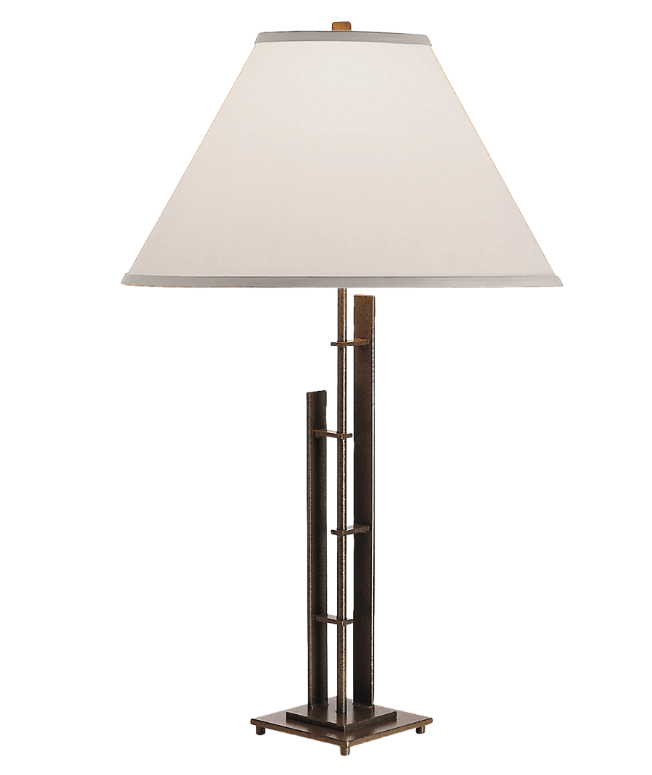 Steel table lamp