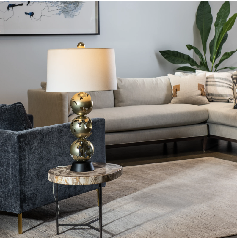 Tall table lamp