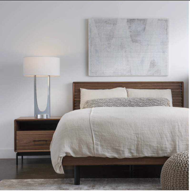 White table lamp
