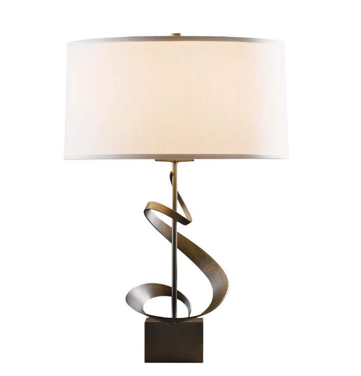 Steel table lamp