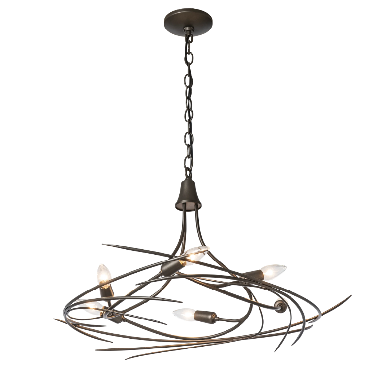 dark smoke chandeliers