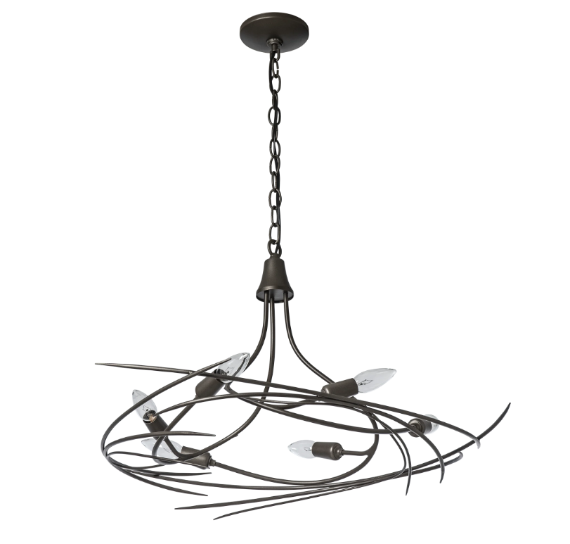 dark smoke chandeliers