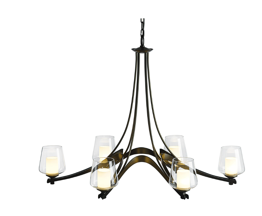 dark smoke chandeliers