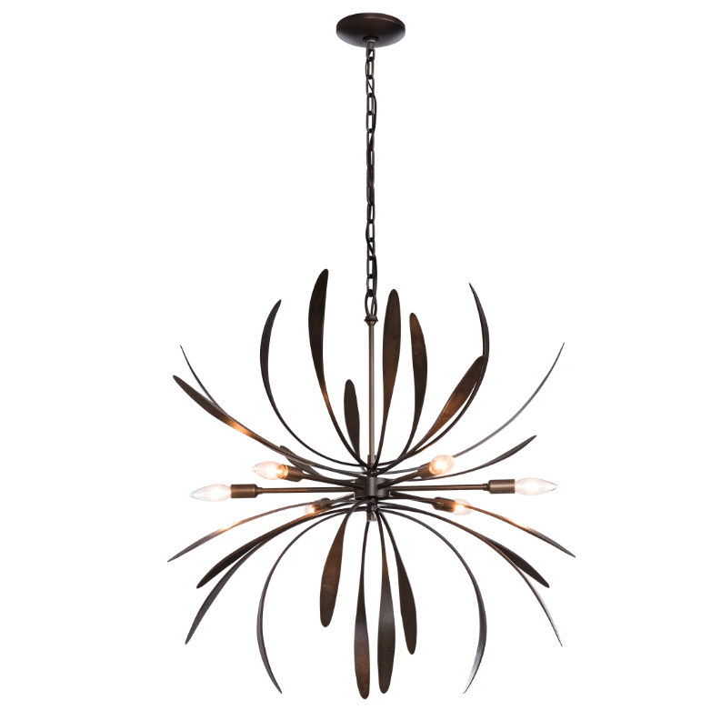 dark smoke chandeliers
