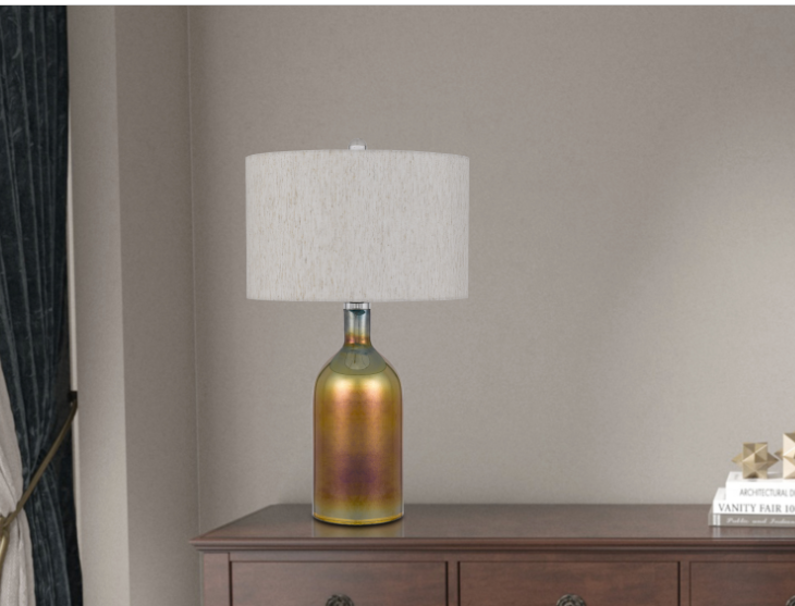 glass table lamp