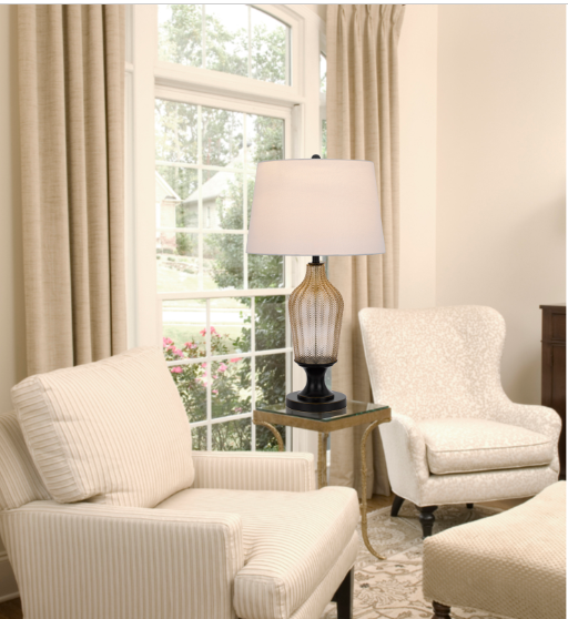 dark bronze table lamp