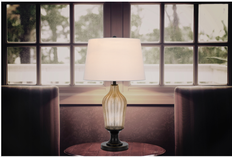 dark bronze table lamp